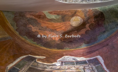 italy campania roccaromana monti trebulani torre torri normanna normanne chiesa madonna castello affresco affreschi fresco frescoes