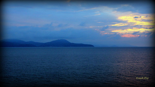 sunset sea italy elba italia tramonto mare toscana vacanza vacanze isola brindisi orizzonte piombino frankdip