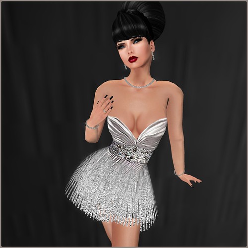 AsHmOoT_SprS coll_Melissa_Sparkling MiniDress_Silver by Orelana resident ♛ MM Luxembourg 2014 ♛