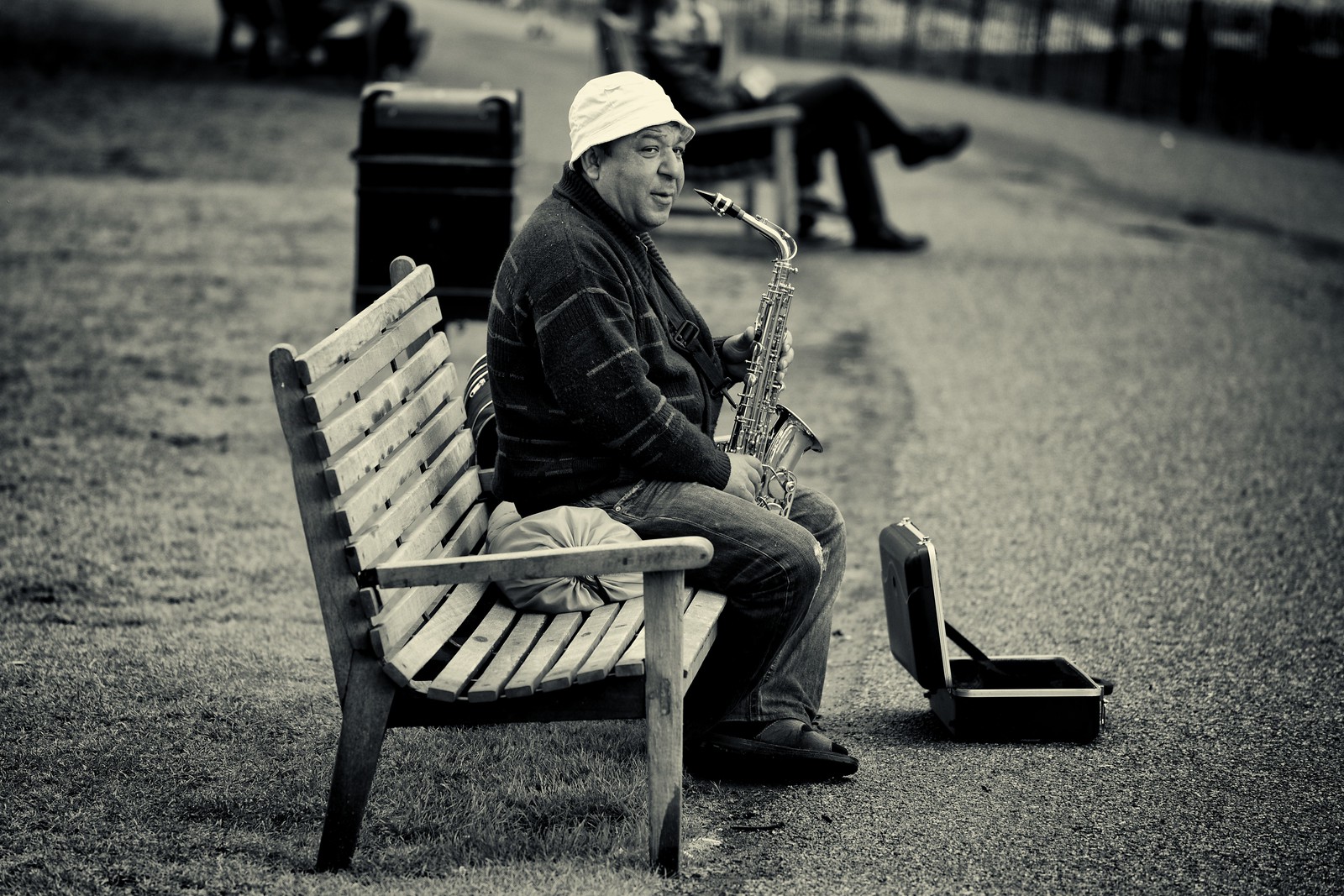 Sax in the park