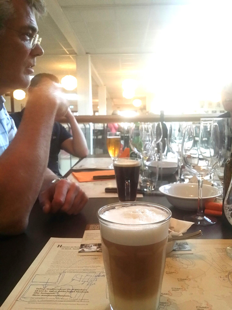 Cafe Latte at Flammen Aarhus, Denmark (Jack)