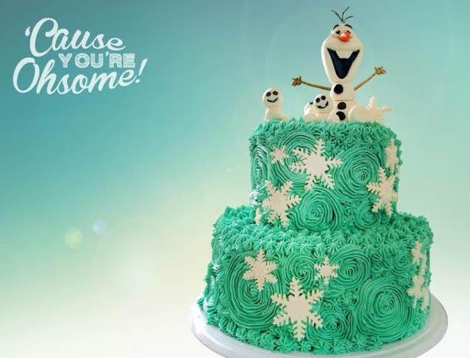 Frozen Olaf Cake by Marilyn Mones