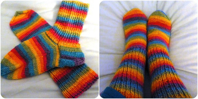 Knitted Socks from Teje