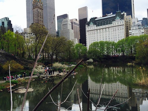 Walking down Central Park - April 26, 2014