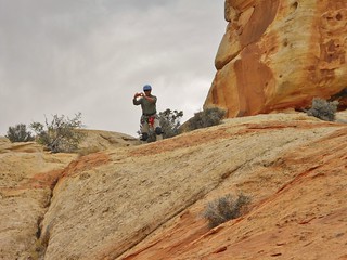 Mike Above the Rappel of Wife 3