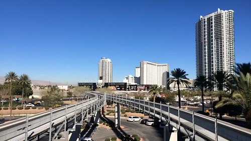 A Beautiful Day on the Las Vegas Monorail 02.2015 @lvmonorail