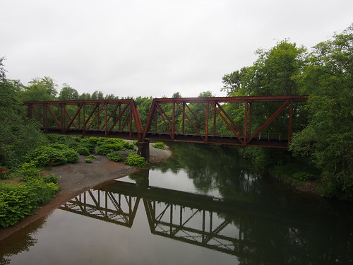 railroad bridge water