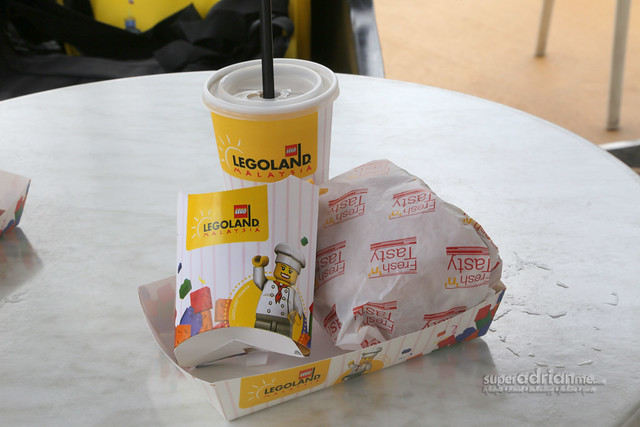 Set meals available at LEGOLAND Malaysia Water Park - RM25 for this set.