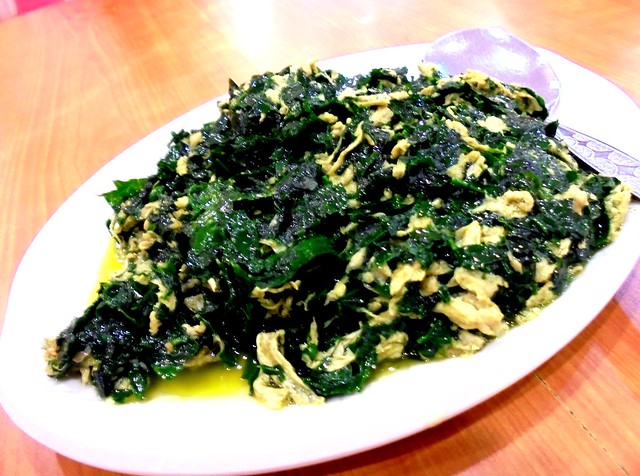 Ming Mei Shi fried cangkuk manis with egg