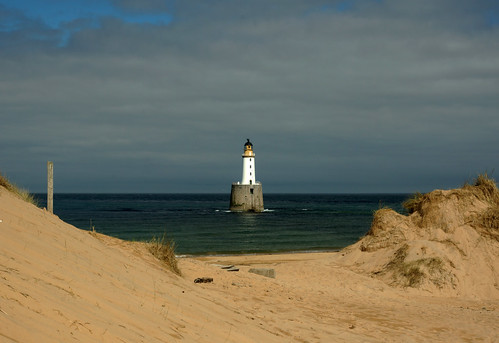 travel sea lighthouse beach nature water architecture coast scotland sand aberdeenshire rattrayhead rattray
