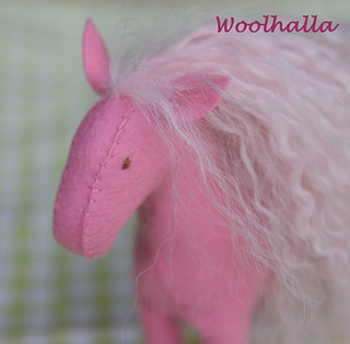 Rosie the Wool Felt Horse