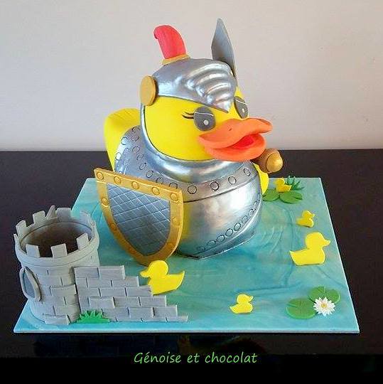 Knight Duck, from France, by Génoise et Chocolat