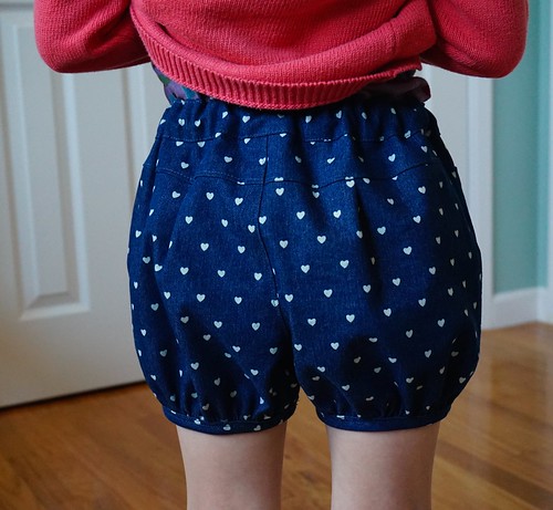 Heart Berry Bubble Shorts