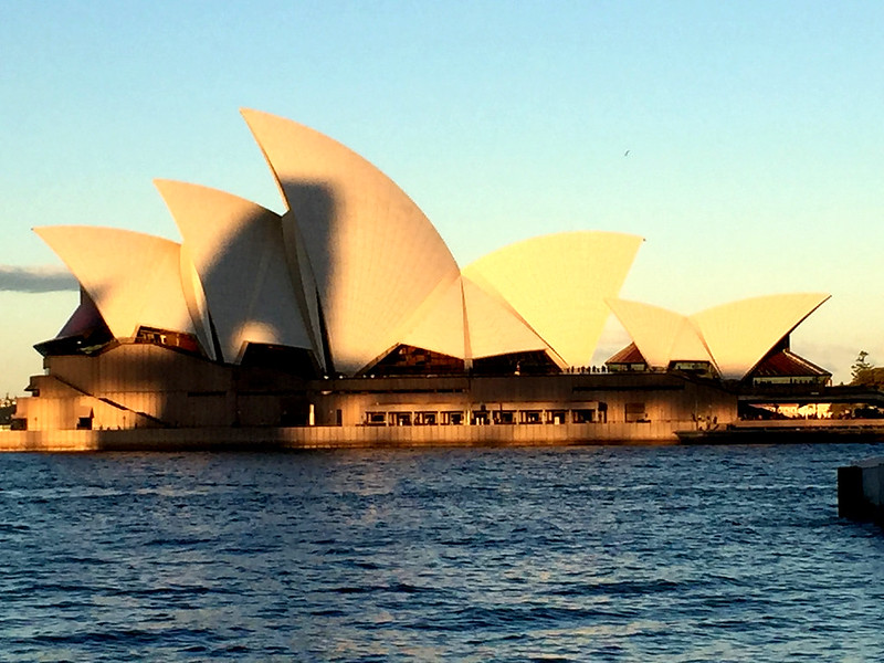 Sydney Opera House from the harbour