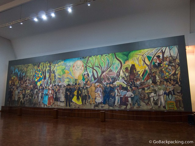 Diego Rivera's "Dream of a Sunday Afternoon in Alameda Park"