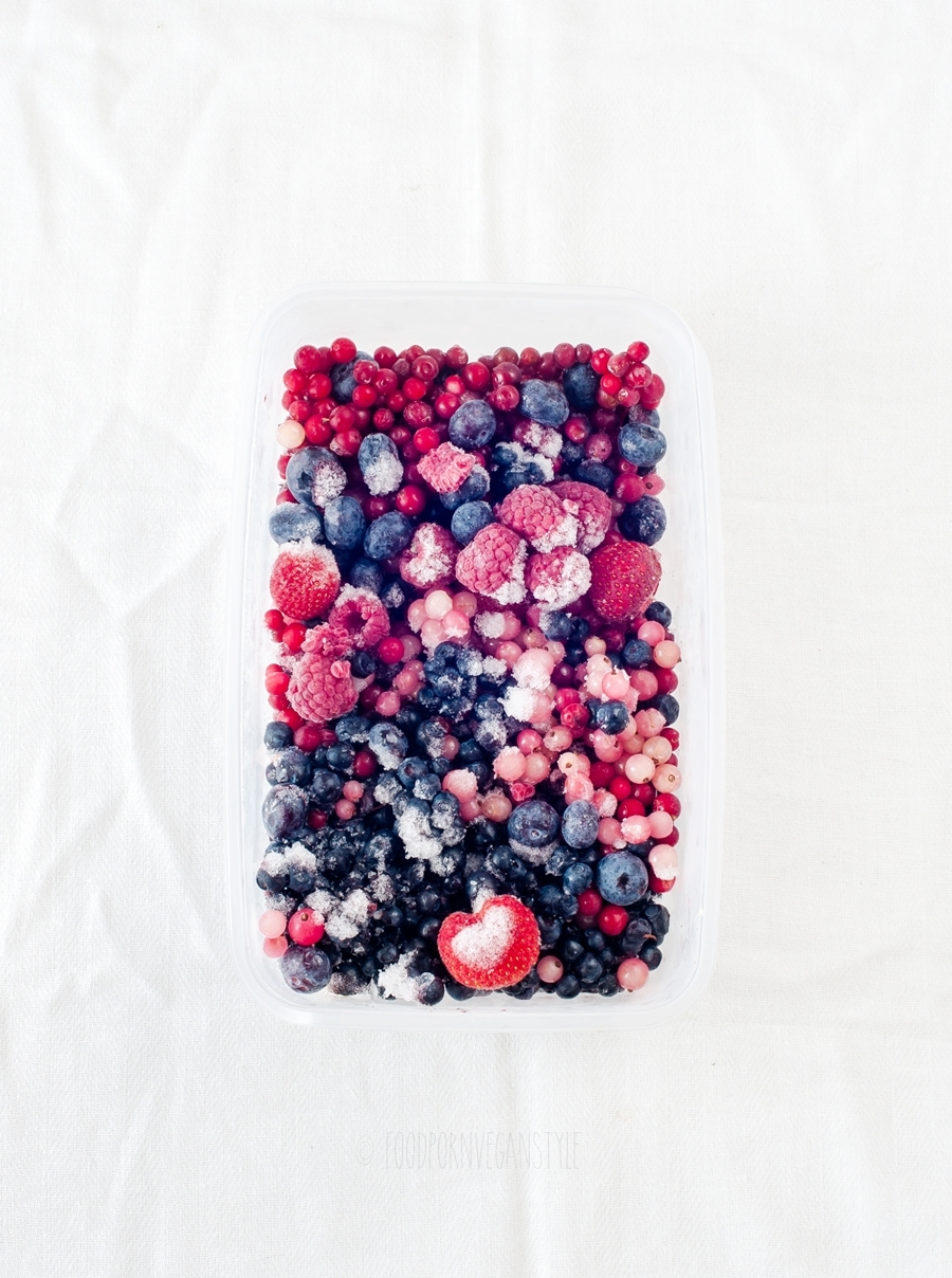 Frozen mixed berries