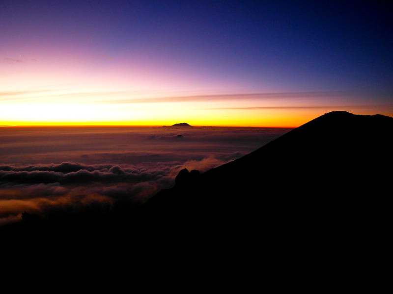 Sunrise at Mount Merapi, Jogjakarta