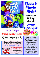 Pizza & Movie Night: Inside Out