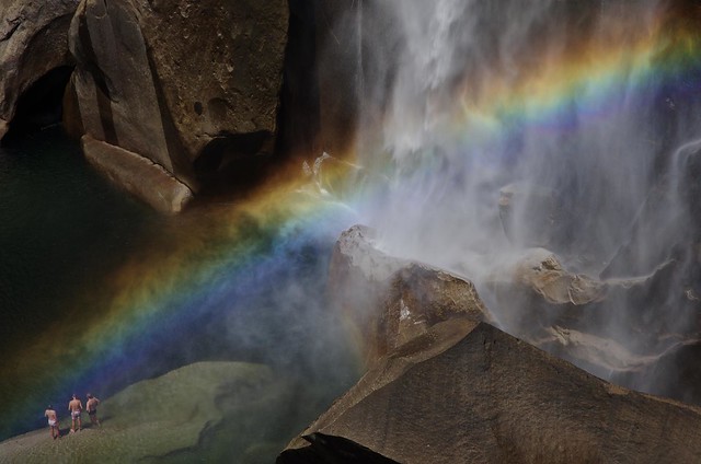 Vernal Falls with Rainbow, Yosemite National Park