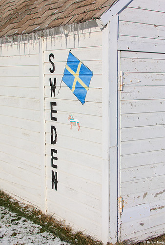 november minnesota sweden shed sverige swedishflag rosewood dalahäst rosewoodminnesota svenskflagga
