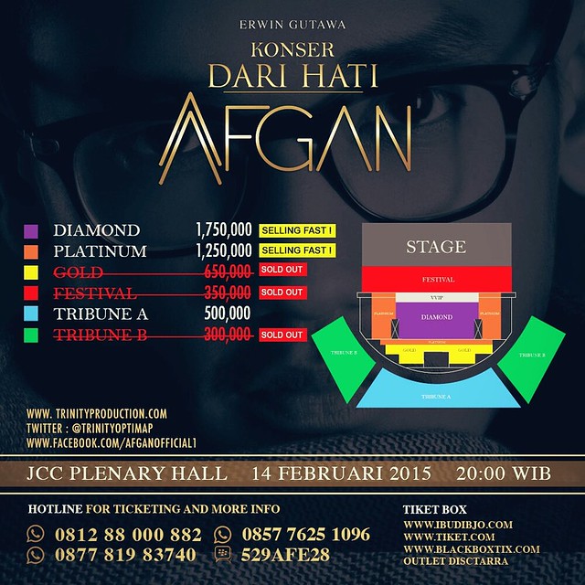 Konsert Dari Hati Afgan Di Plenary Hall Jcc Indonesia