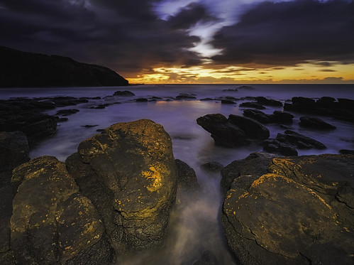 longexposure panorama seascape sunrise landscape rocks blowhole morningtonpeninsula flinders canontse24mmf35lii