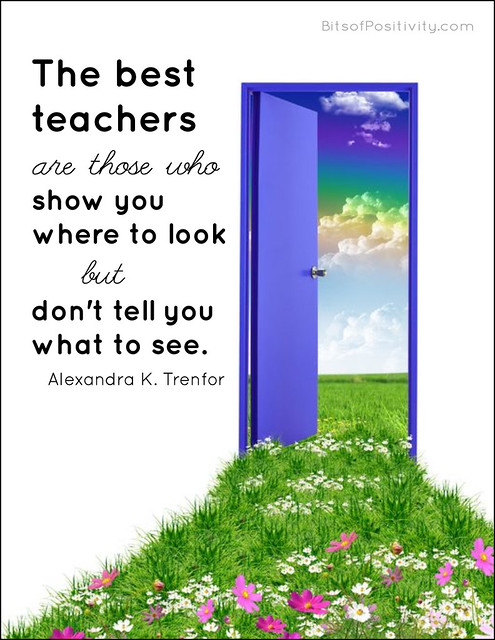 "The Best Teachers" Word Art Freebie