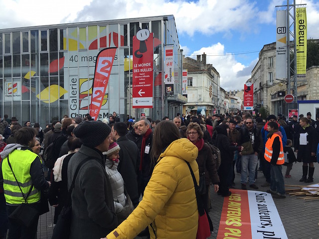 Marche des auteurs à Angoulême