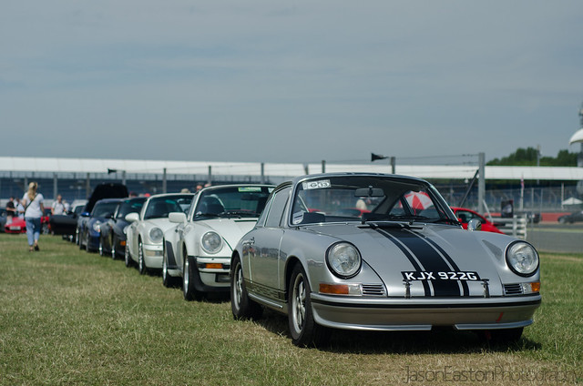911 Lineup, Silverstone Classic.