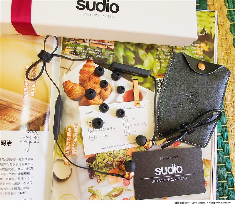 瑞典品牌SUDIO藍牙掛線輕耳機VASA BLÅ 是耳機也是飾品 隨時享受藍牙好音樂 @薇樂莉 Love Viaggio | 旅行.生活.攝影