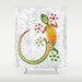 #Gecko #Floral #Tribal #Art #Shower #Curtain - on #Society6