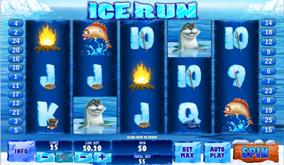 Ice Run slot game online review