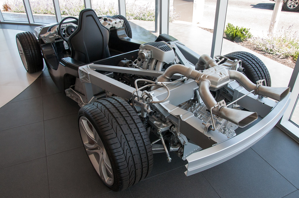 MP4-12C bare chassis
