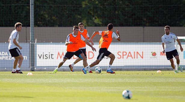 Primer entrenamiento de Gareth Bale con el Real Madrid