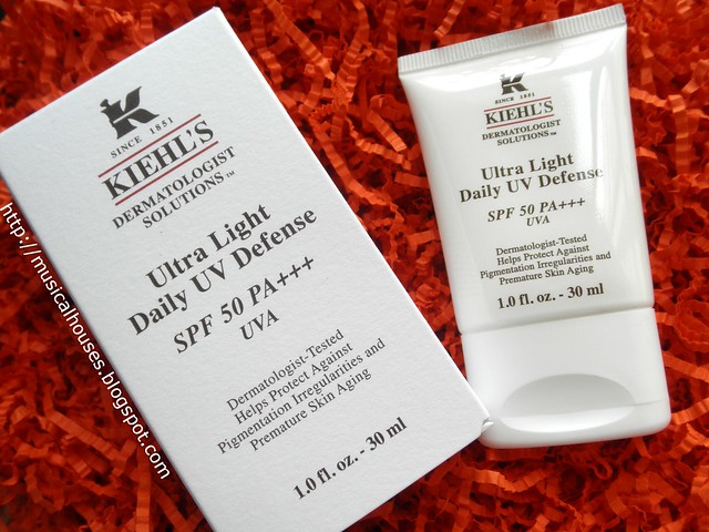 Kiehl's Ultra Light Daily UV Defense SPF50 PA+++ box