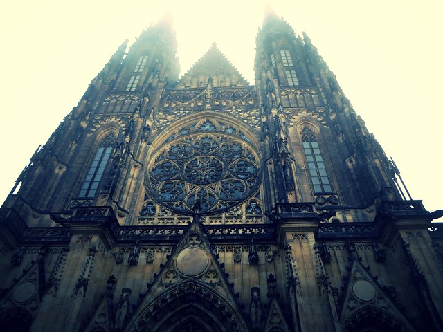 St Vitus Cathedral, Prague in the Winter