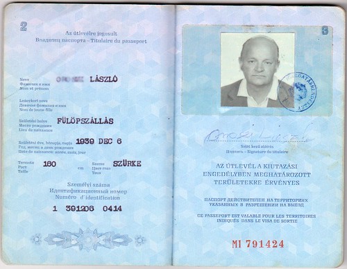 Cestovný pas Maďarsko