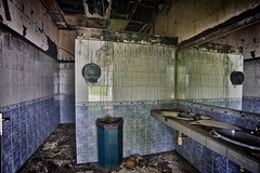 Burned UiTM Science Laboratory - The Toilet