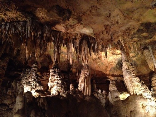 cave geology stalagmite stalactite luraycaverns