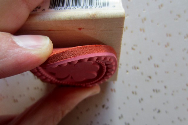 customize store-bought rubber stamps (tutorial)