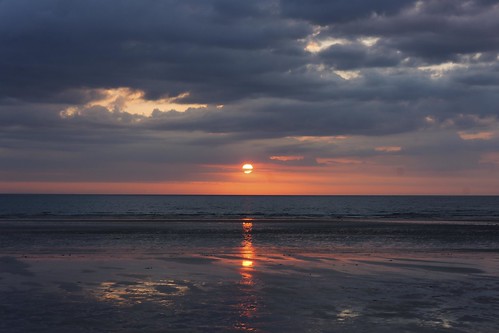 sunset seascape ireland kerry