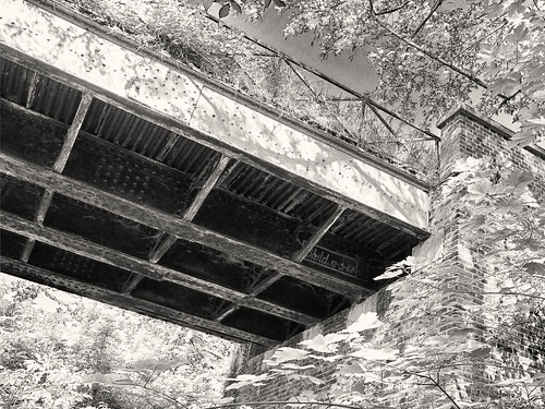bridge brick nature steel railway railtrail borgloon gotem