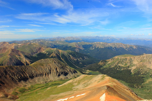 mountains beautiful colorado rockymountains fourteener 14er ontopoftheworld grayspeak 14270 longhike