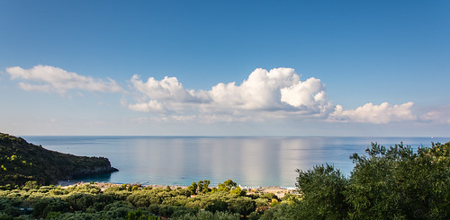 sea summer sky panorama reflection beach colors clouds landscape italia day campania bluesky marinadicamerota 2013 iamnikon nikond7100 dmarzai pwpartlycloudy