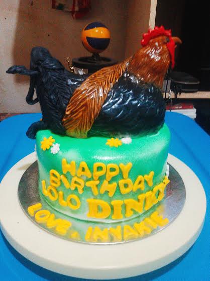 Rooster Cake by Ivy Emia Astoveza