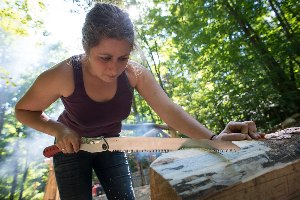 Tara Rafter Off-Grid Timber Frame & Straw Bale Building: Grindbygg Timber Framing ...