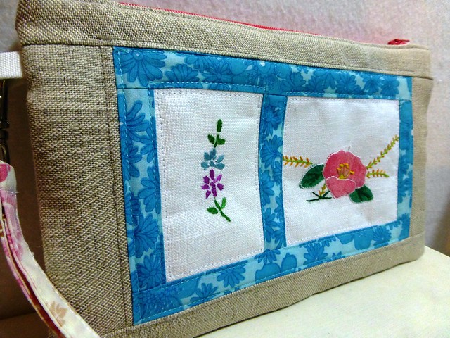 Vintage embroidery purse 008