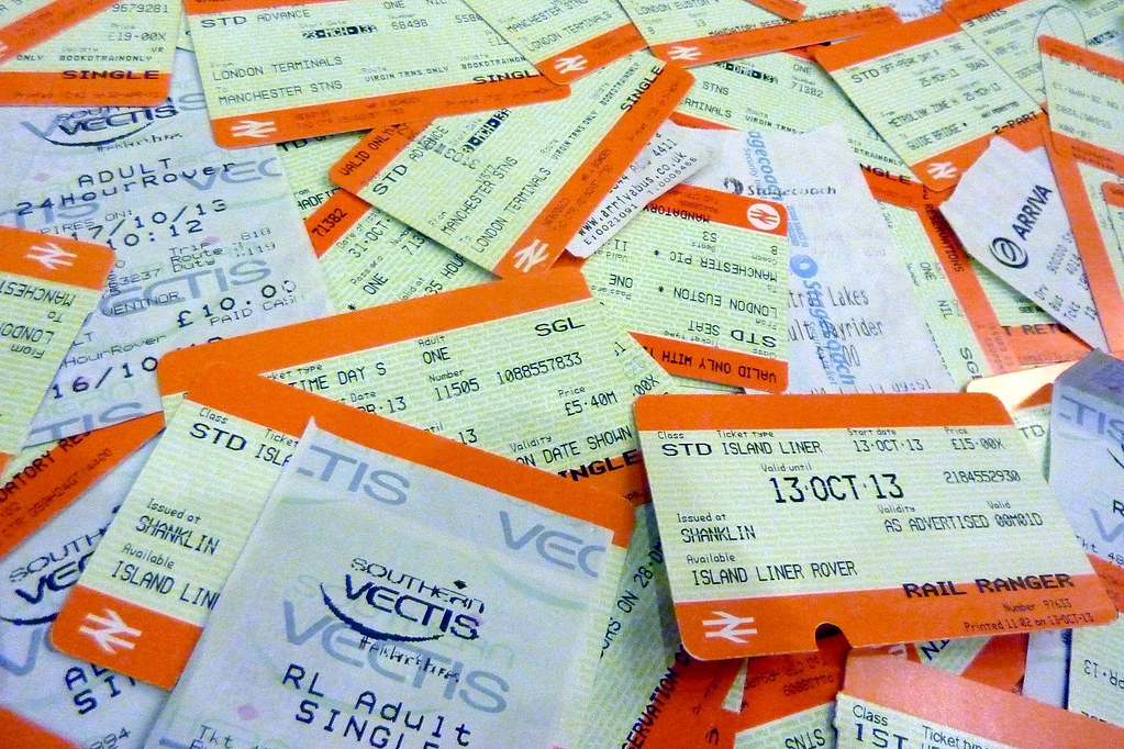 2013 in train and bus tickets