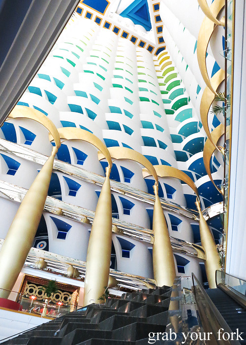 Atrium at Burj Al Arab, Dubai