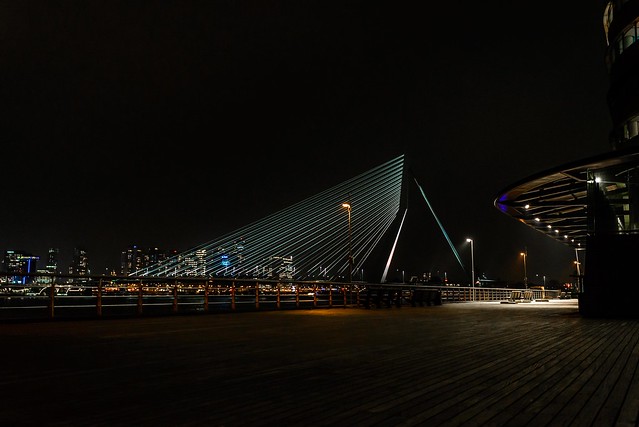 Erasmusbrug Kop van Zuid Rotterdam